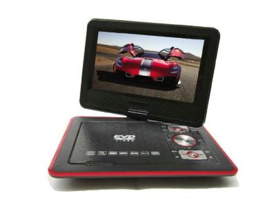 China 9inch Portable Car Dvd Players With Rechargeable Lithium Battery, Tv / Fm Radio Cr-9038 for sale