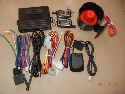 China Remote Control Dc12v ± 3v 1500 - 2000m Auto Start Two Way Car Alarm System Cr-2253 for sale