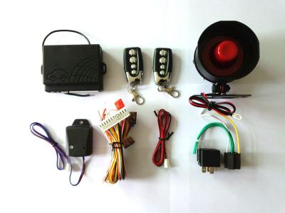 China Universal One Way Car Alarm With Push Cover Learn Coding Tramiter One-Tone Siren Cr-213 for sale