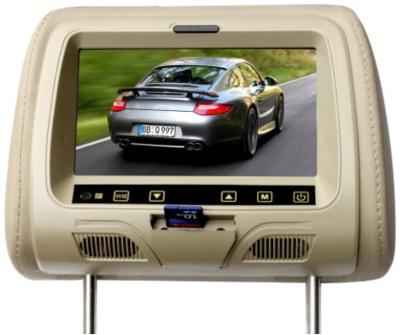 Cina monitor dell'affissione a cristalli liquidi 7inch/monitor del poggiacapo cuscino dell'automobile con la carta di deviazione standard, 110 - 190mm Cr-7102 interurbano in vendita