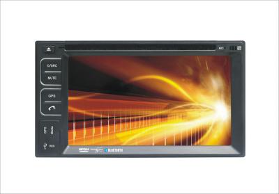 China 6.2 Inch Car Radio Gps Double Din Dvd Players With Dvd / Mp3 / Vcd / Cd Cr-6284 for sale