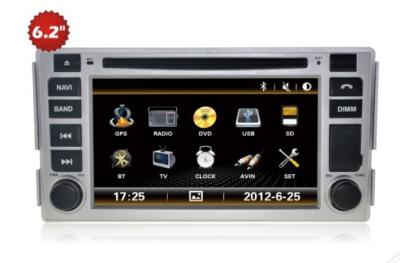 Cina Lettore DVD di Hyundai SANTA FE con la radio USB/MMC/RDS/elenco telefonico in vendita