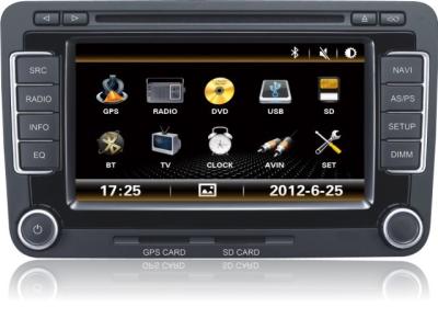 Κίνα 6.2» ΠΣΤ της VW Dvd πόλο/ΓΚΟΛΦ της VW ΜΕ το RDS/το CDC Bluetooth/Navi/6 Virtua προς πώληση