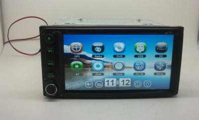 China GPS Navigations Double Din Dvd Players With Bluetooth Ipod For 6.95 Inch Toyotal Universal for sale