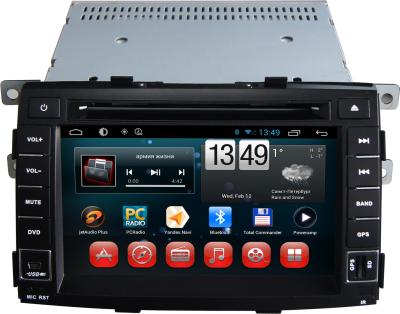 China Sistema puro de Andriod Gps del DVD de 7 pulgadas 2Din Kia para el reproductor de DVD de Kia Sorento con Canbus en venta