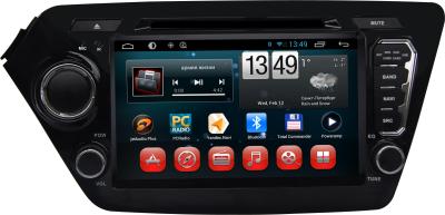 China Gps del DVD de Kia del reproductor de DVD de Kia para usb SD 3g Wifi de KIA K2/Rio Bluetooth Rds en venta