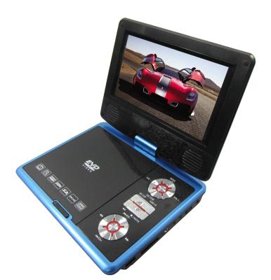 China 7 Zoll-tragbarer HauptDVD-Spieler mit Fernsehen/USB/Sd Jack/Radios zu verkaufen