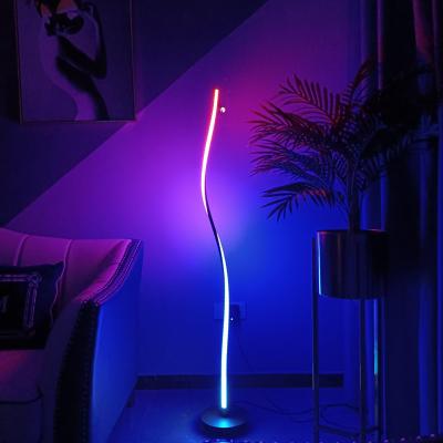 China MTF Modern Modern Bedroom Heat Led Single Adjustable Minimum Light Stand Smallest Floor Lamp for sale