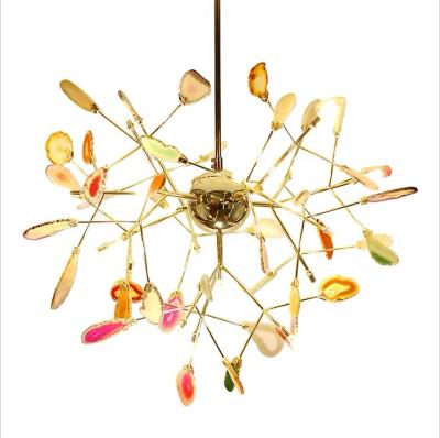 China Residential Nordic Creative Unique Designer Niche Custom Indoor Lighting G4 LED Chandelier for sale