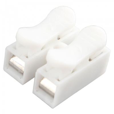 China CH-2 Electrical Appliances Quick Connect Bidirectional Terminal Block Connector Wire Connector Electrical Terminal Block for sale