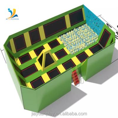 China With protective trampoline net fabric, trampoline mesh, adjustable trampoline legs for sale