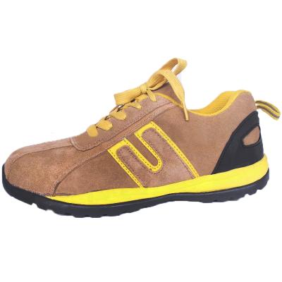 China High Quality Insulative Cow Suede Leather With Rubber +EVA Outsole Sport Safety Shoes for sale