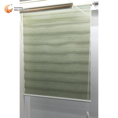 China Good Light Transmittance Smart Motorized Zebra Roller Blind for Living Room and Office for sale