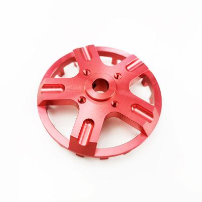 China Hot Selling Red Anodizing CNC Precision Red Anodizing Custom Machining Hardware Turning Parts for sale