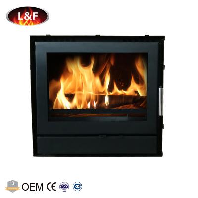 China Modern Home Heaters Design Cold Rolled Steel Wood Burning Cassette Stove Insert Type for sale