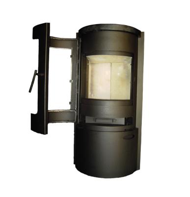 China 2018 New Popular Style Circularity Heaters Free Standing Iron Sheet Wood Coal Stove for sale