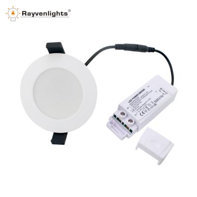 China 12W SMD LED Downlight 3.5inch 90mm Cutout Dimmable LED Aluminum Lighting for sale