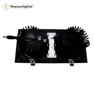 China 30w Aluminum Double Ar111 Square Led Downlight Retrofit for sale