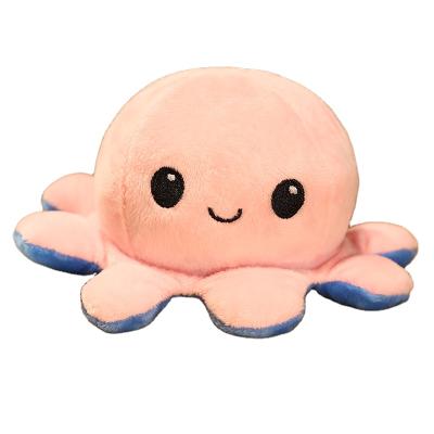 China Kids Gift $0.93 Reversible Octopus Soft Plush Toy With Excellent Quality And Low Price Popular In Amazon for sale