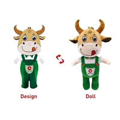 China Cute Custom Gift Factory OEM/ODM Plush Toy Custom Own Or Brand Image Doll Activity Mascot for sale