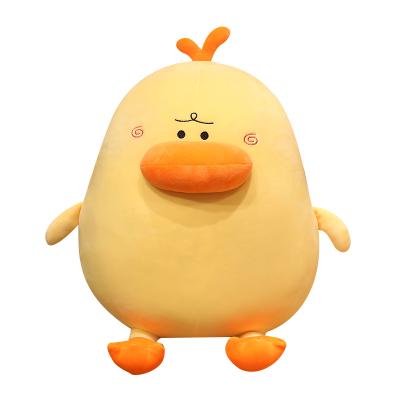 China Toy Gift New style plush play toy comfortable expression children plush toy duck tile funny children's play toy doll for sale