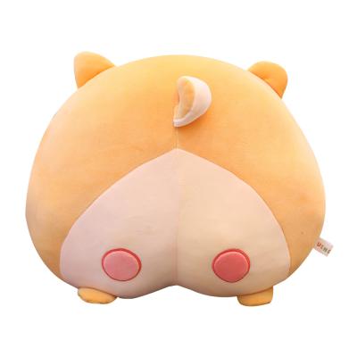 China Wholesale home amazon factory decoration hot product soft and cute corgi butts plush toy tiles for sale