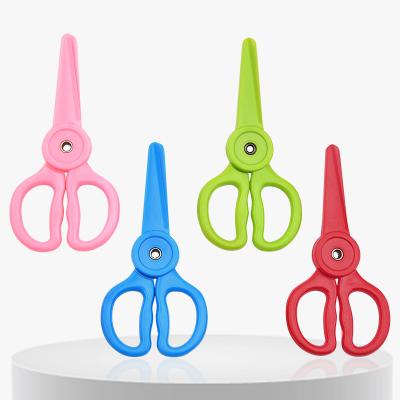 China Custom Logo Private Label Embroidery Scissors DIY Training Scissors For Kids for sale