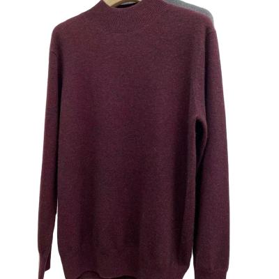 China High End Custom Factory Direct Selling 100% Pure Cashmere Anti-Wrinkle Men's Sweater for sale