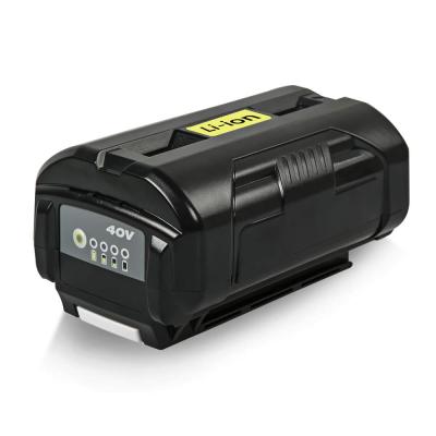 China The machine- spare 36V/40V lithium battery for Ryobi, 3.0Ah capacity battery for Ryobi with fuel gauge for sale