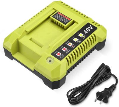 China Power tools J106 OP401 40V lithium ion battery charger for Ryobi OP4050A OP4015 OP4026 OP4030 OP4040 OP4050 battery for sale