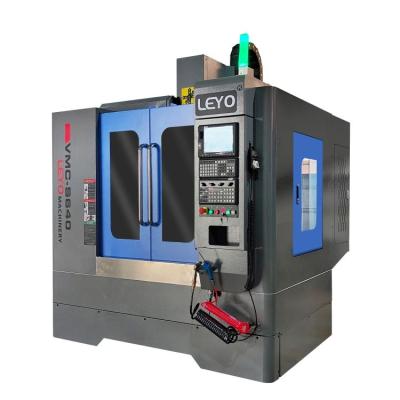 China Metal Drilling Center LEYO Machining Center 5 Axis CNC Milling Machine Vertical Tapping Machining Center for sale