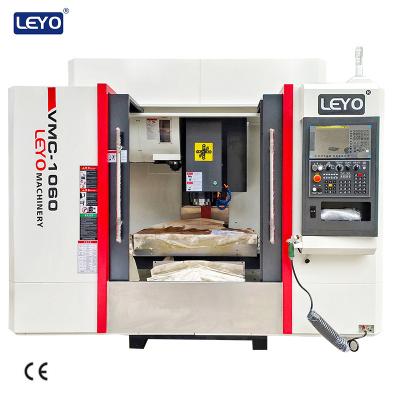 China Metal Machining LEYO vmc1060 3 Axis CNC Milling Machine CNC Machining Center Vertical Machining Center for sale