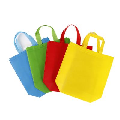 China Recyclable Friendly Recyclable Customized Colorful Print Abundance In Stock Eco Friendly Non Woven Bag for sale