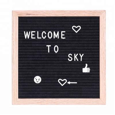 China Europe 170 340 Character White Letter Sets For Letter 3/4 Letter Felt Boards Including Numbers Symbols Emojis For Changeable Board for sale