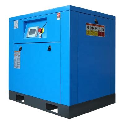 China Lubricated cheapest price screw air compressor with high pressure air compressor and air screw compressor for sale for sale