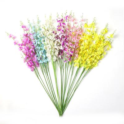 China Artificial Wedding Home Decoration Decor Flowers Wedding Flowers Real Touch Butterfly Orchid for sale