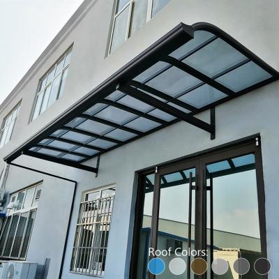 China Outdoor Heavy Duty Polycarbonate Roof Pergola Aluminum Canopy Garden Deck Patio Cover Tent for sale