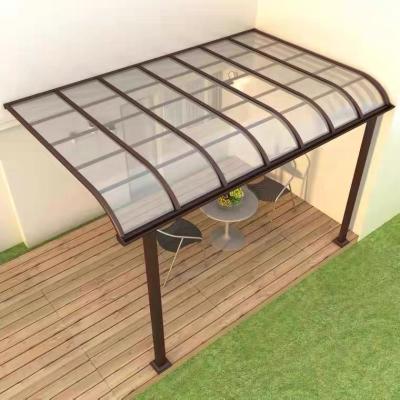 China Anti-UV hot sale outdoor aluminum garden deck for villa for sale