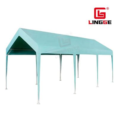 China Easy Installation Parking Tent Galvanized Frame Carport Garage Bike Thrown Storage Rolling Door Party Tent for sale