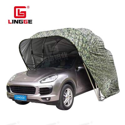 China Easy Installation Durable Structure Car Awnings Parking Portable Shelther Folding Car Awning Canopy Car Parking Garage Awning Tent for sale