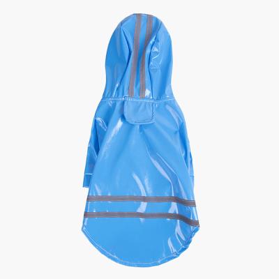 China Viable Summer S-XL Puppy Pet Raincoat Jackets Pu Outdoor Waterproof Raincoat Hoody For Dog Cats Clothes Wholesale for sale