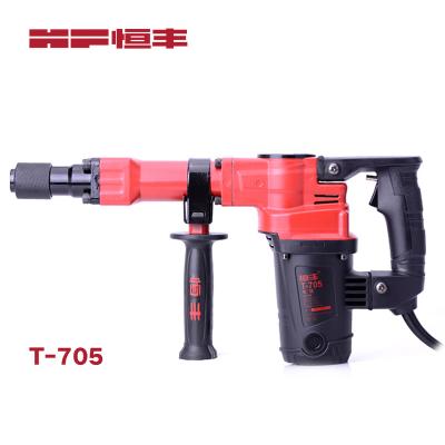 China Popular Powerful 1200w Demolition Demolition Electric Hammer T-705 HEFUN for sale