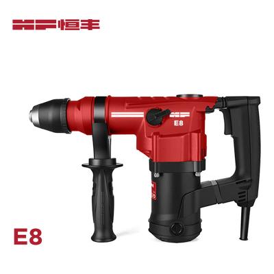 China Hefun Rotary In Stock 26mm SDS Plus Ratary Hammer Electric Drill Model E8 for sale