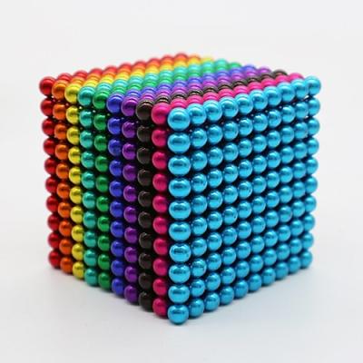 China DIY TOY In Stock Factory Wholesale Price Educational Magnetic Toys Magnet Ball 5mm Magnetic Ball 512pcs/set for sale