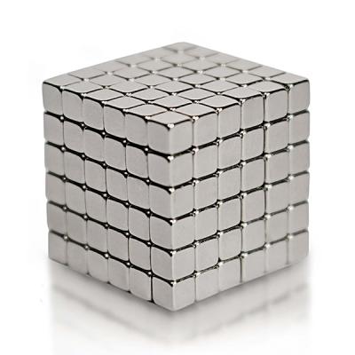 China Industrial Magnet Cheap Strong Magnetic Materials Block Square Cube Neodymium Magnet for sale