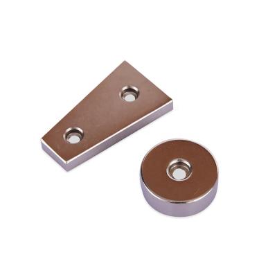 China Industrial magnet CJ neodymium magnets pot magnets N42 ndfeb magets for sale