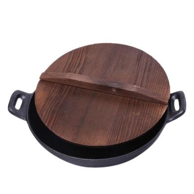 China Viable New Arrival Large Wok Pan Light Cast Iron Wok Chinese With Best Price for sale