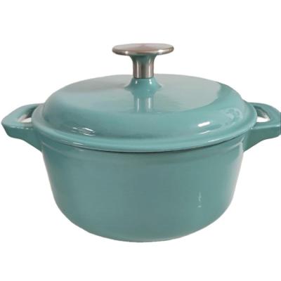 China General Use For Gas And Induction Cooker Factory Customized Direct Sales Glaze Korean Soup Pot 18cm Large Stew Pot From China for sale