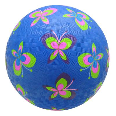 China 3-15 Years Colorful Playground Ball Multi Size Eco Friendly Rubber Material Ball for sale