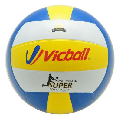 China Promotion OEM Customized Logo Ball Manufacturing Beach Volleyball Balls Custom Printing Inflatable Molded Rubber Volleyball Ball for sale